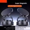 2025 New Vacuum Suction Magnetic Car Phone Holder Adheres to Center Console Anti-Shake Suction Cup